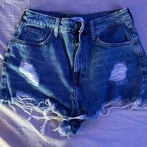forever 21 denim shorts